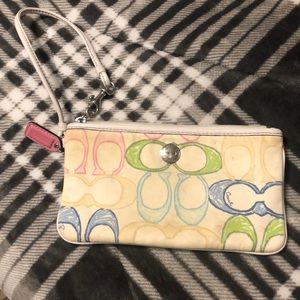 Coach wristlet